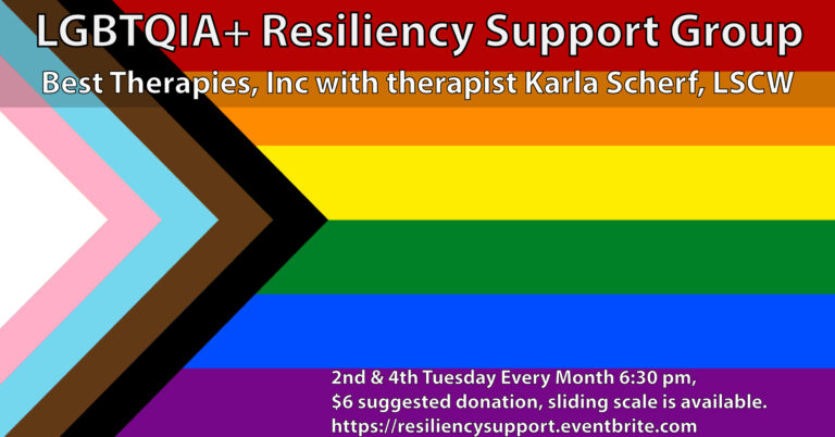 LGBTQIA+ Resiliency Support Group