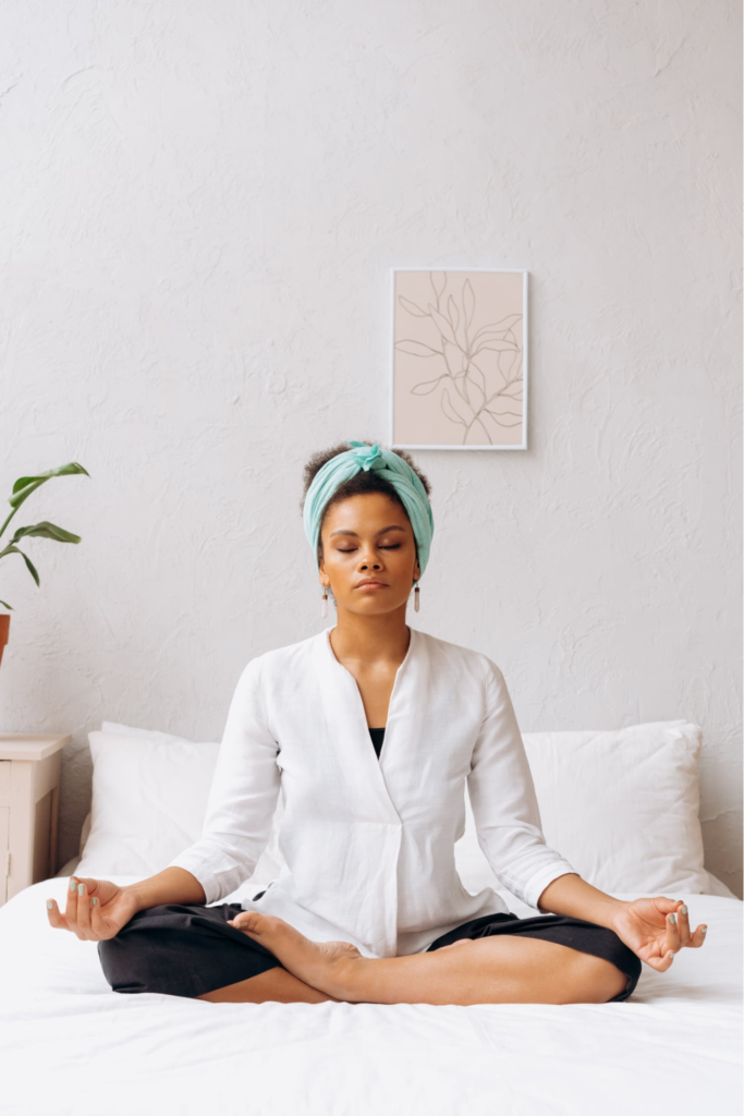 Woman Doing Meditation